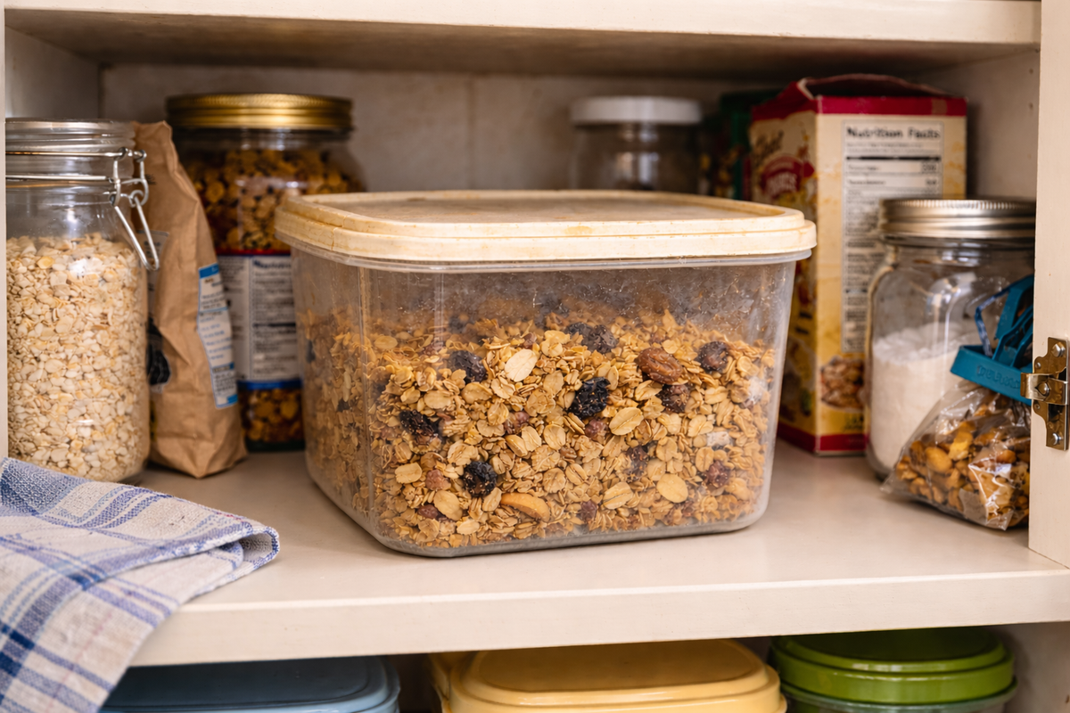 Upcycling Extremist’s Offer of Used Granola Sends Shockwaves Through Fairfax Moms Group