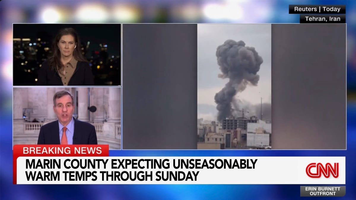 Marin Maintains Watchful Eye on Global Events, Weekend Weather Report