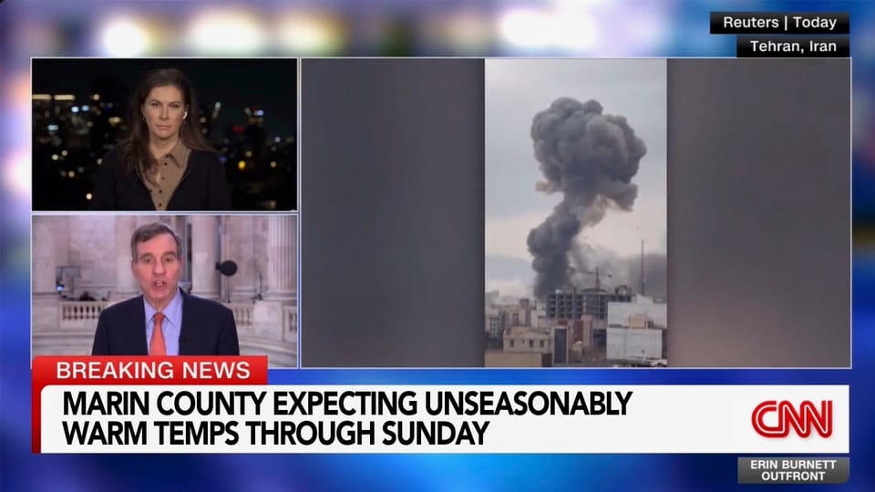 Marin Maintains Watchful Eye on Global Events, Weekend Weather Report